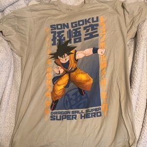 Tan dragon ball z t-shirt for $13